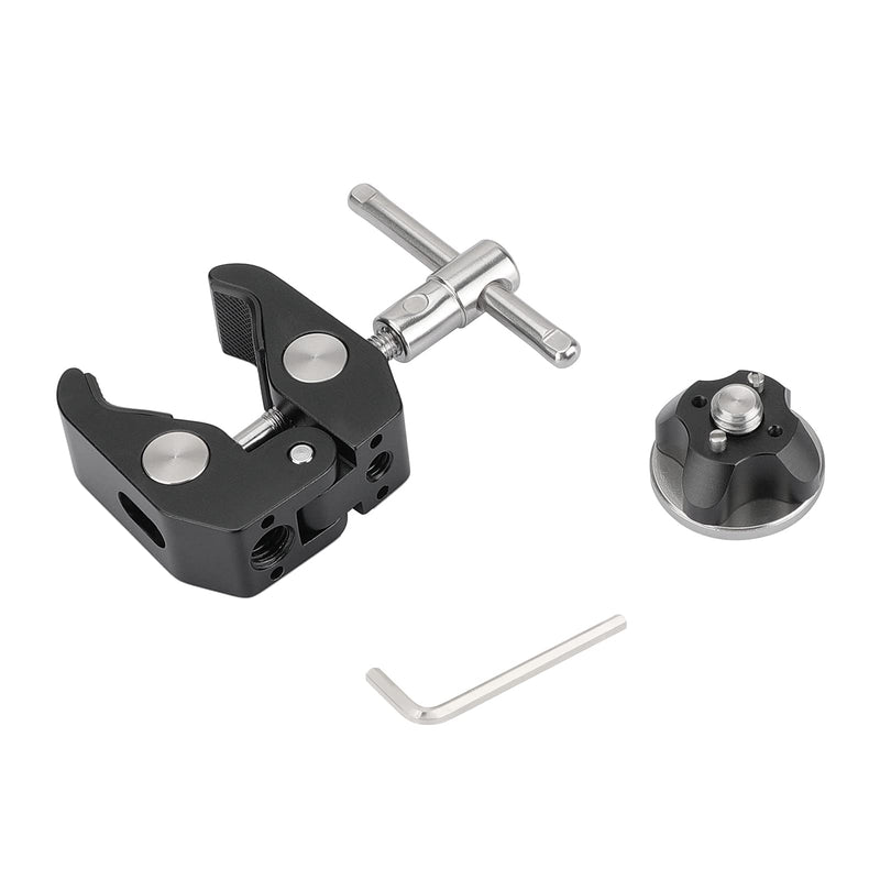 CAMVATE Super Crab Clamp with Rosette Mount M6 Female Thread Hole for Camera Accessories Kit - 2869