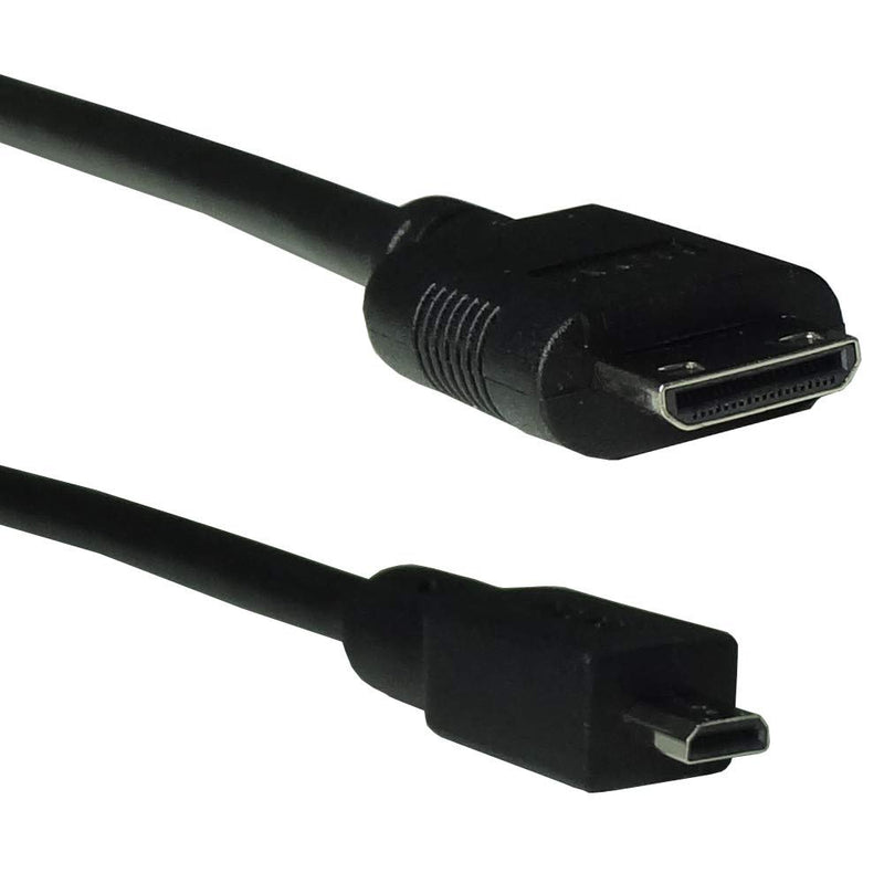 GeChic High Speed Mini-HDMI to Micro-HDMI 2.1m Cable for Cameras and 1303H/1303I/2501C/1502i Portable Monitor