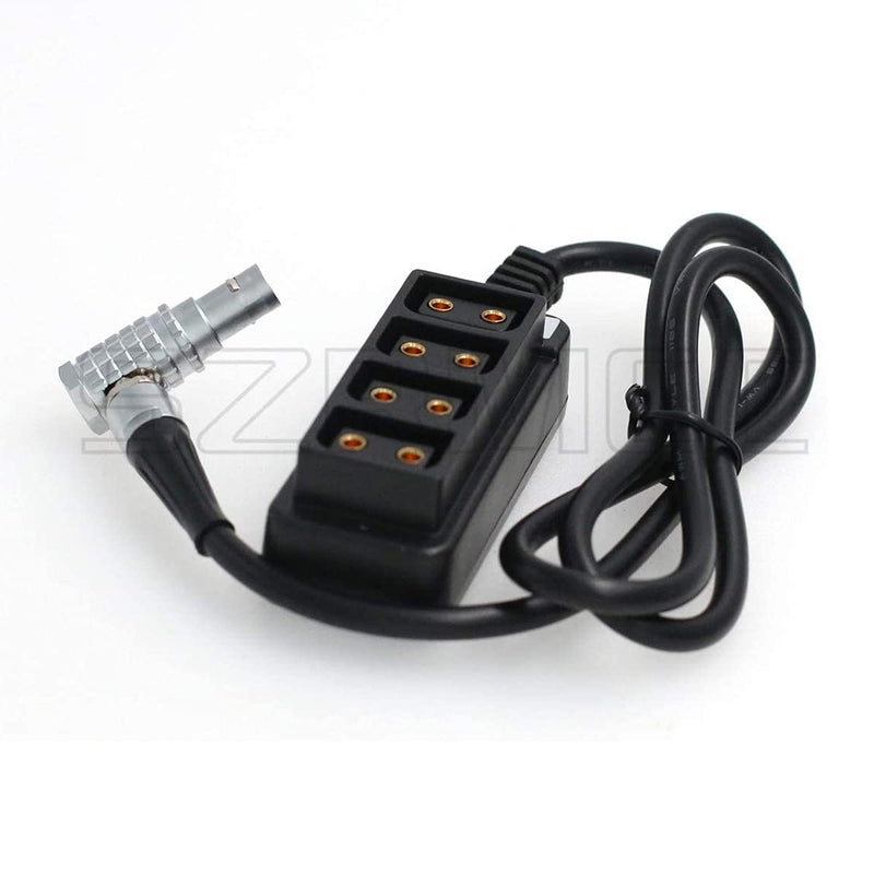 SZRMCC Arri Amira/XT Camera RED DSMC2 AUX 0B 2 Pin Power Out 12V to 4 D tap Splitter Cable