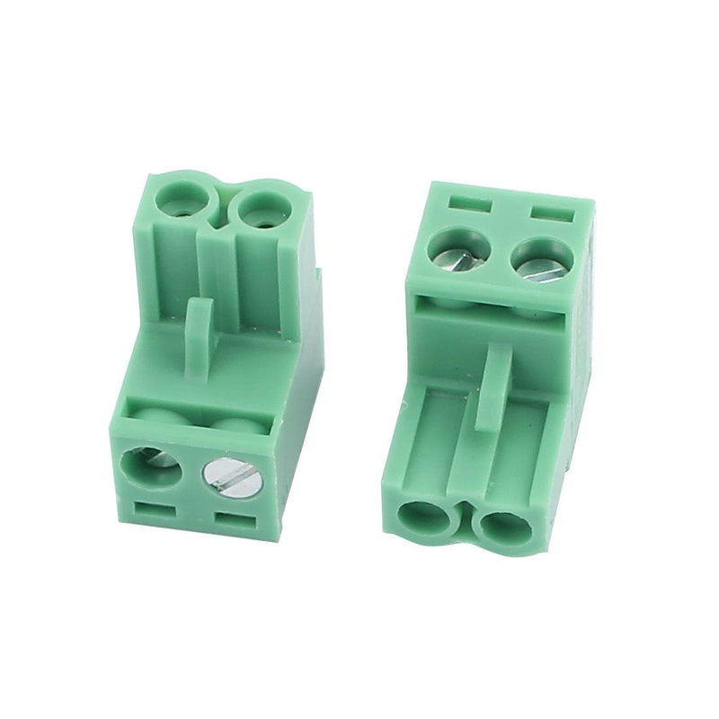 [AUSTRALIA] - uxcell 50Pcs 300V KF2EDGK 5.08mm Pitch 2-Pin PCB Screw Terminal Block Connector 
