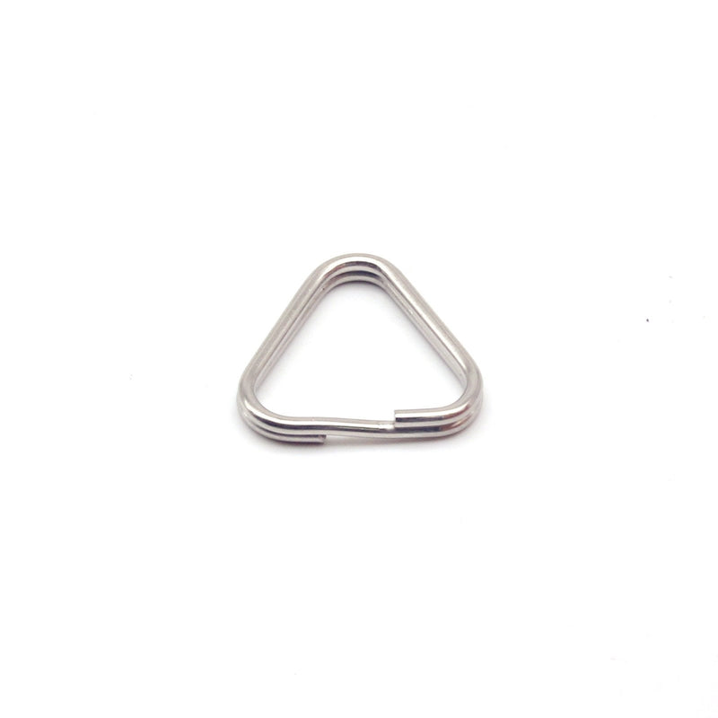 [AUSTRALIA] - HITHUT 6pcs Camera Eyelet Ring Split Ring Lug Ring Triangle Strap Ring Hook for DSLR RF Mirrorless Camera (Stainless Steel) 