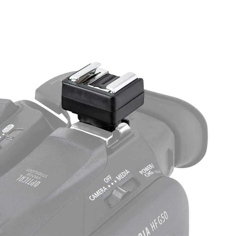 [AUSTRALIA] - JJC Microphone & LED Light Shoe Adapter Converter for Canon VIXIA HF G20 HF G21 HF G30 HF G40 HF G50 HF G26 GX10 HF S20 HF S21 HF S30 HF S200 HF21 HF200 & More Canon Camcorder with Mini Advanced Shoe For Canon Camcorder with Mini Advanced Shoe 