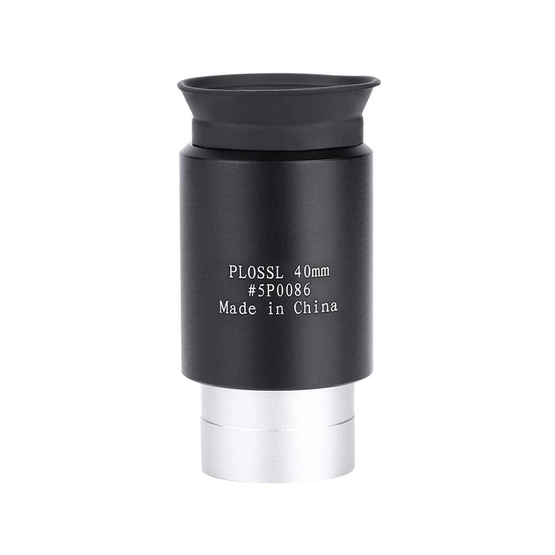 Bindpo Telescope Eyepiece, 1.25'' 40mm HD Plossl Eyepiece Fully-Coated Optical Glass PL Astronomical Lens, Standard Threaded for 1.25inch Astronomic Telescope