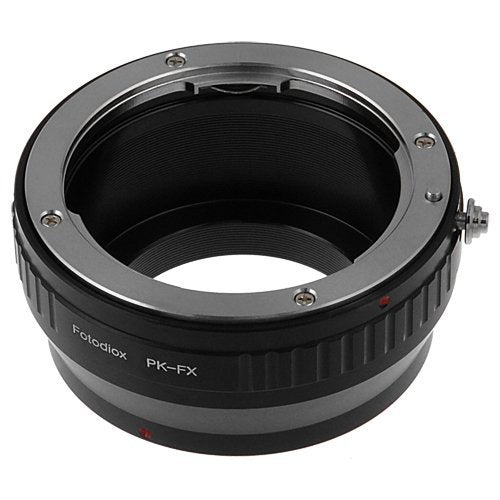 Fotodiox Lens Mount Adapter Compatible with Pentax K Mount (PK) SLR Lens on Fuji X-Mount Cameras Standard