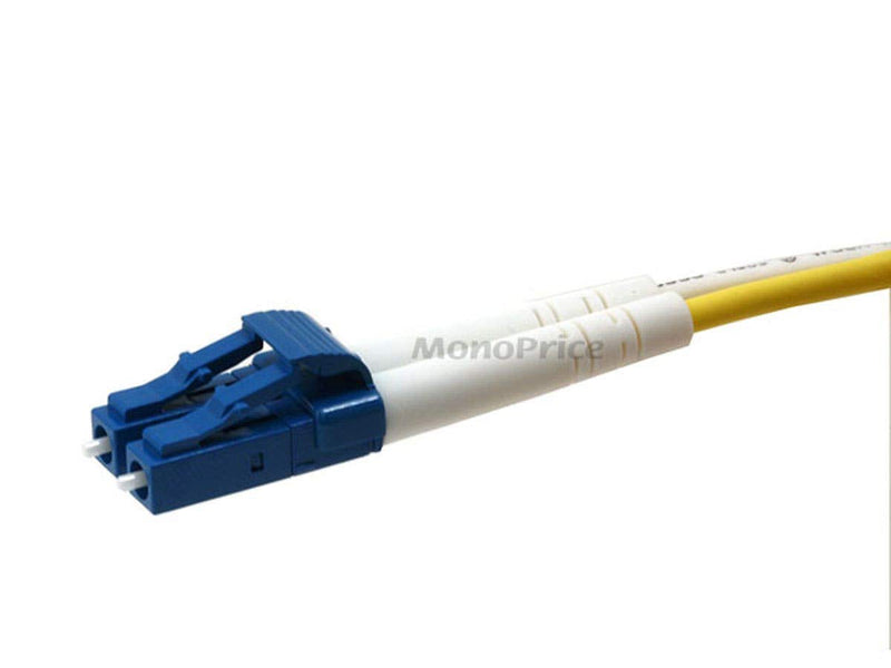 Monoprice Fiber Optic Cable, LC/SC, Single Mode, Duplex - 3 meter (9/125 Type) - Yellow