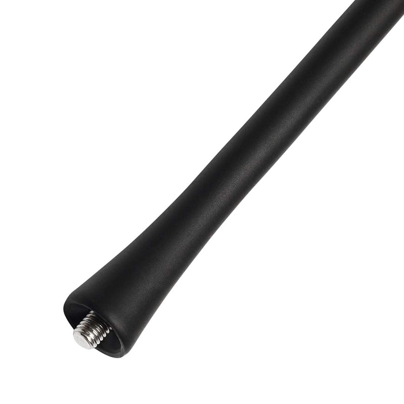 ZHParty 9" inch Black 2 in 1 Radio and DAB Whip Rod Antenna Mast Perfect Replacement for BW Mini FOD NISN (NO Include Truck)