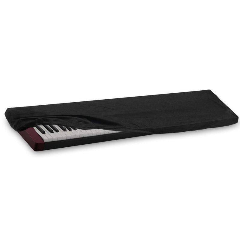 HQRP Elastic Dust Cover compatible with Casio CDP-130 CDP130 Privia PX-350 PX350 PX-160 PX160 PX-160BK PX160BK PX-160GD PX160GD Electronic Keyboards Digital Pianos