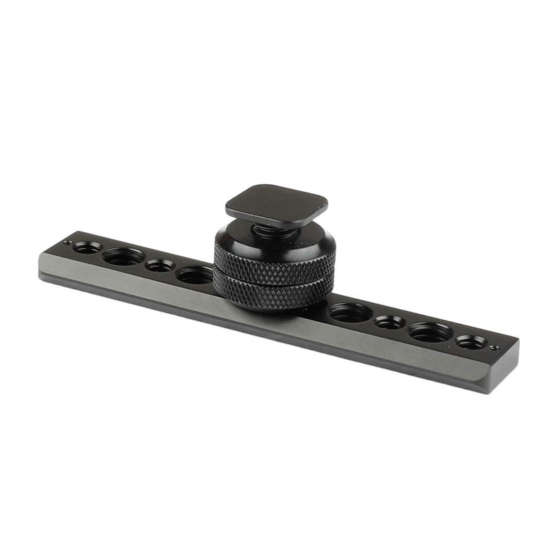 CAMVATE Standard NATO Safety Rail 105mm & Shoe Mount & 3/8"-16 Female Thumbscrew