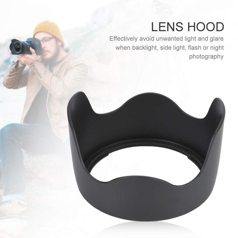 Acouto EW-78C Camera Lens Hood Plastic Bayonet Mount Lens Hood for Canon EF 35mm F1.4L USM Camera Lens