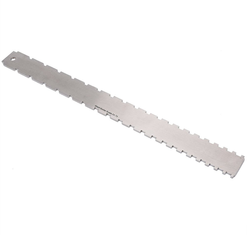 Silver Guitar Neck Leveling, Notched Straight Edge, for professional guitar player Enthusiast beginner