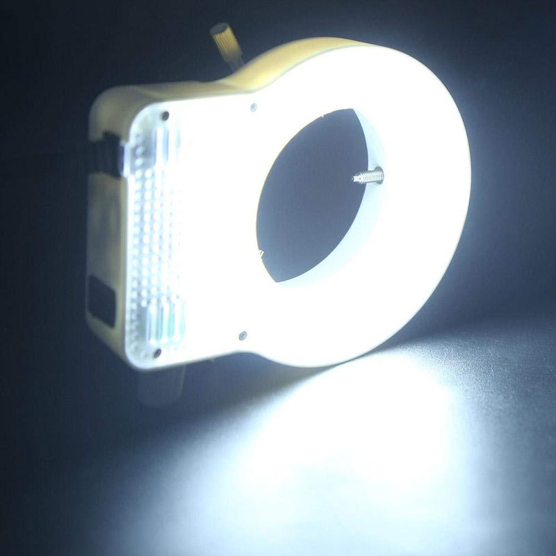 [AUSTRALIA] - 60LED Adjustable Brightness Microscope Ring Light Lamp Illuminator For Stereo Scope Microscope Supplier With Dimmer US Plug 110~240V 