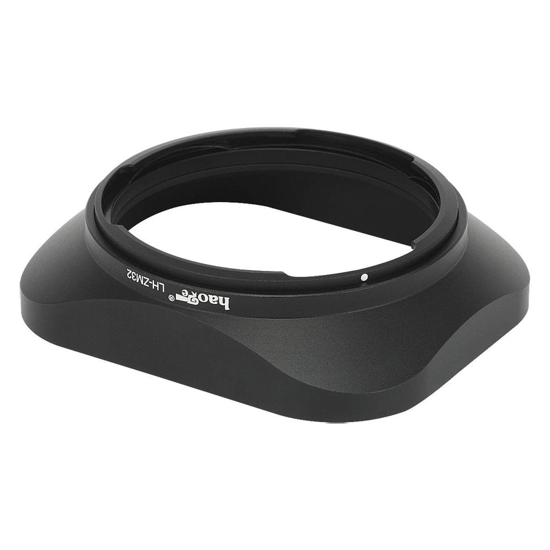 Haoge LH-ZM32 Bayonet Metal Square Lens Hood Shade Compatible with Carl Zeiss Distagon T 1.4/35 35mm f1.4 f/1.4 ZM Lens Black Square - Black