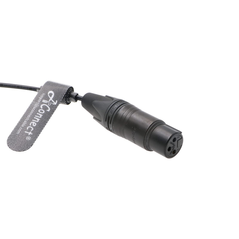Audio-Cable for Z-CAM-E2-Camera Right-Angle 00 5 Pin Male to Original-XLR 3 Pin Female 6in|15CM AConnect Right Angle 5 Pin
