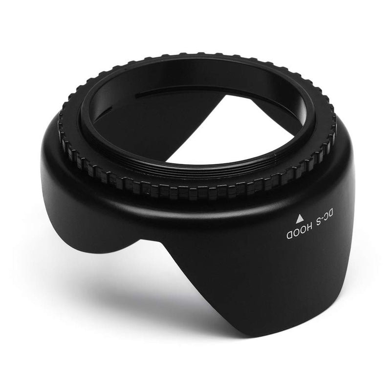 49mm Lens Hood,Universal Tulip Flower Lens Hood Sun Shade with Centre Pinch Lens Cap for Canon Nikon Sony Pentax Olympus Fuji Camera 49mm Tulip lens hood