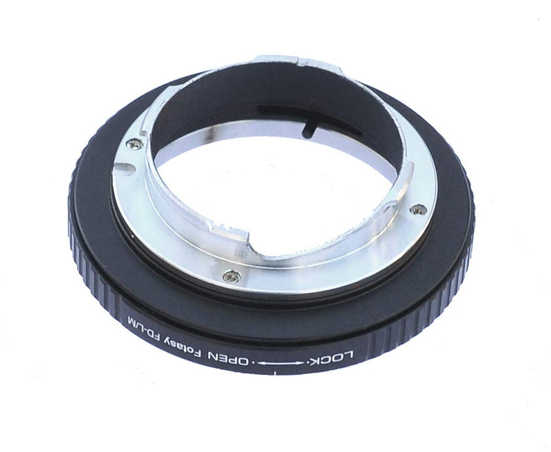 Fotasy Canon FD/FL Lens to Leica M Mount Camera Adapter, fits Leica M9, M8, M7, M6, M5, M4, M3, M2, Ricoh GXR Mount A12