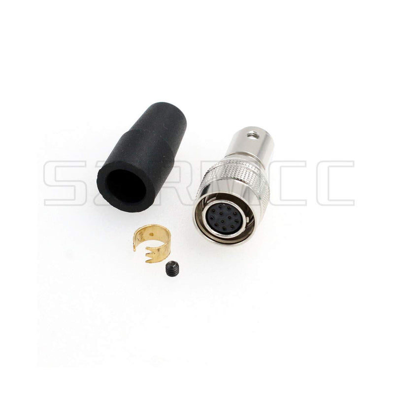 SZRMCC HR10A-10P-12S 12 Pin Female Push-Pull Self-Locking Connector Plug for Sony Basler CCD GIGE Industrial Camera