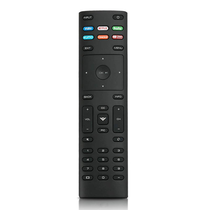 New XRT136 Remote Control fit for Vizio TV D55-F2 D39f-F0 E43-F1 E70-F3 E50-F2 P75-F1 D50-F1 E75-F2 D65-F1 M70-F3 M55-F0 D43-F1 P55-F1 P65-F1 with Vudu Netflix Hulu Xumo Crackle Iheart Radio App Key