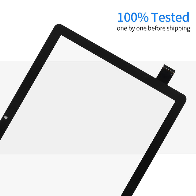 for ONN 10.1" Gen 3 Surf 2022 Tablet 100071485 Screen Replacement for ONN 100071485 Touch Screen Digitizer Replacement Sensor Glass Panel Full Repair Parts Kit with Tools (Black, Not LCD Display)