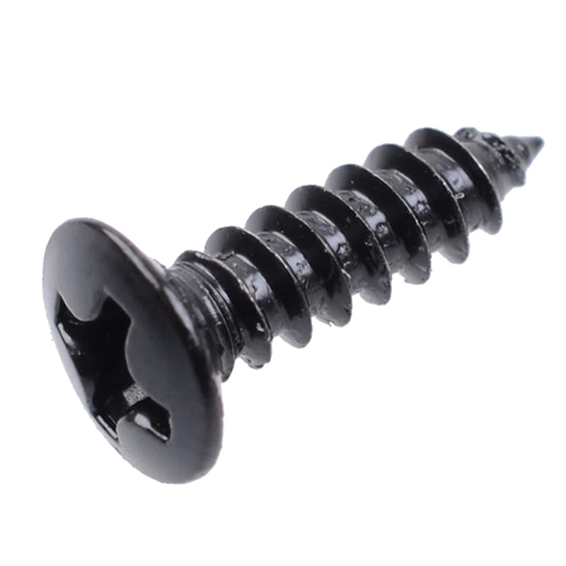 [AUSTRALIA] - MAXCHEER 100Pack Guitar & Bass Pickguard Screws for Strat & Tele (Black 100 Pack) Black 100 Pack 