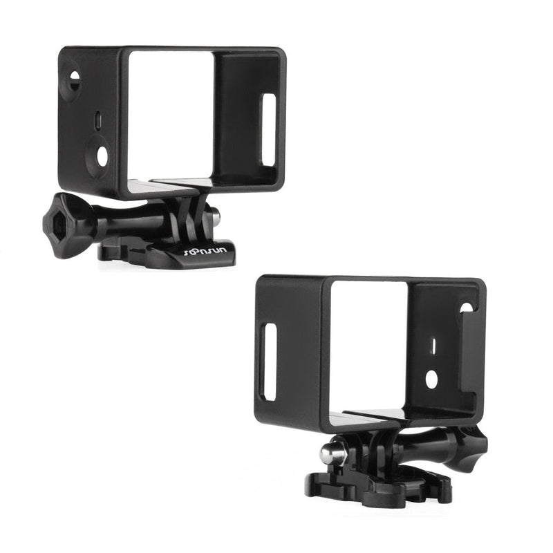 SOONSUN Frame Mount Extension for GoPro Hero 4 3+ 3 with Screen / Battery Extension - Use with LCD BacPac or Battery Extension - Includes Quick Release Buckle and Thumb Screw