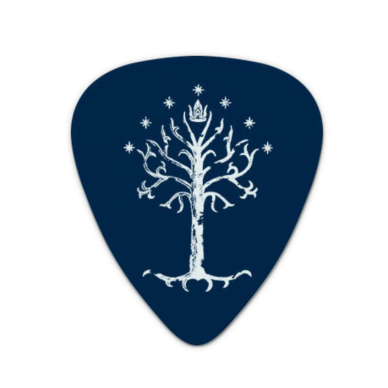 Lord of the Rings Tree of Gondor Novelty Guitar Picks Medium Gauge - Set of 6