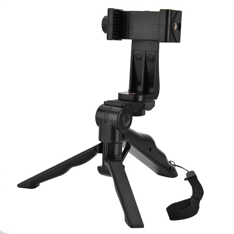 3-Axis Handheld Smartphone Stabilizer, Foldable Hand Grip Mount Bracket Combo Kit, Portable Phone Stand for Photography Shooting