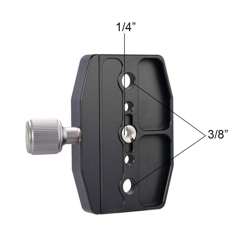 [AUSTRALIA] - Fotoconic CL-90N Quick Release Clamp with arca Swiss clamp Plate Aluminum Alloy for Tripod or Monopod Compatible 