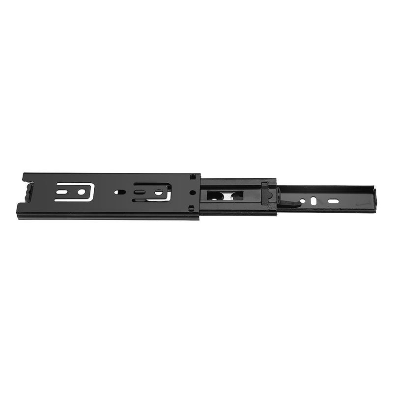 2pcs Hardware Ball Bearing Side Mount Drawer Slides,Mini Short Drawer Slides,Furniture Guide Rail,Full Extension Kitchen Cupboard Hardware(4in) 4in