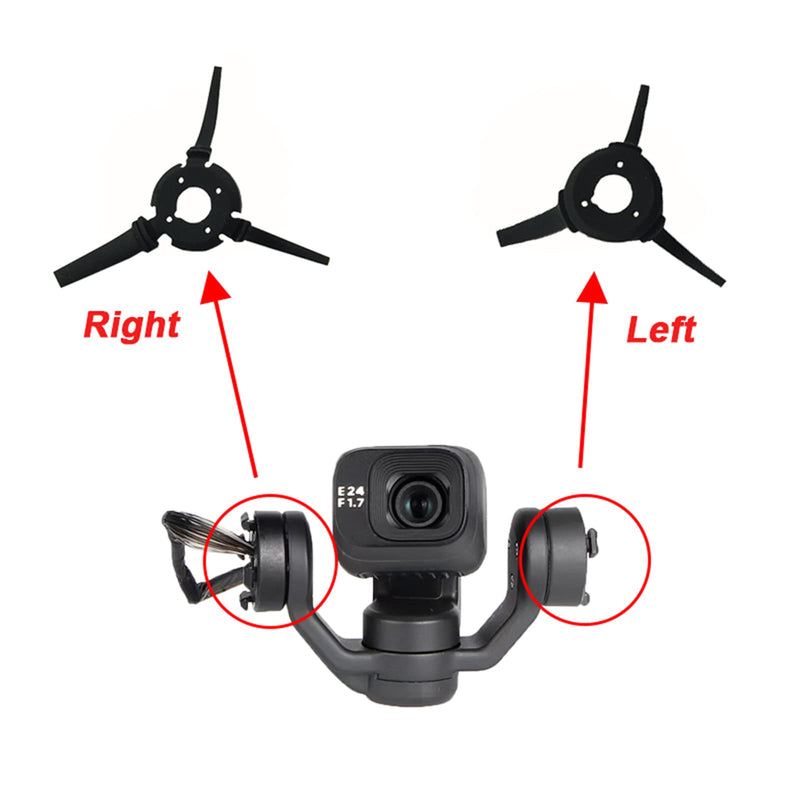 ZWLLKJGS Replacement Shock Absorption Damper Rubber Cushion for DJI Mini 3 Pro Gimbal Camera Repair Parts OEM-A