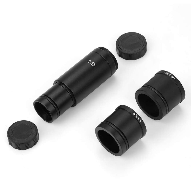 Microscope Eyepiece Lens 0.5X C Mount Microscope Adapter for Industry Microscope Astronomy CCD Camera Zoom Eyepiece Lens