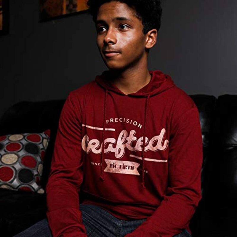 Vic Firth Red Craft Lightweight Hoodie - Size 2XL