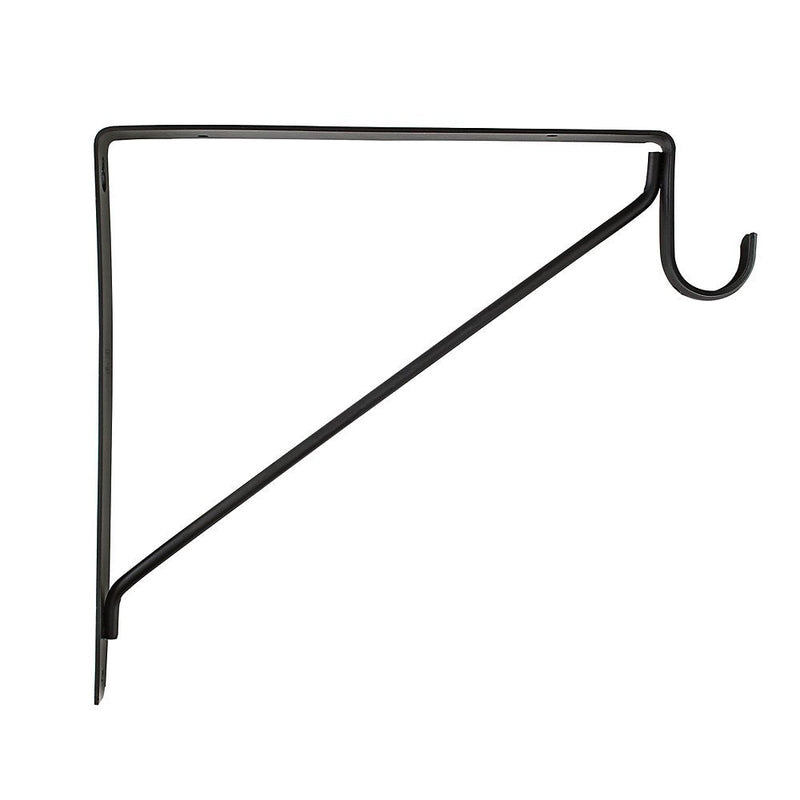 Stanley Hardware S822-092 108BC Heavy Duty Shel and Rod Bracket in Oil Rubbed Bronze