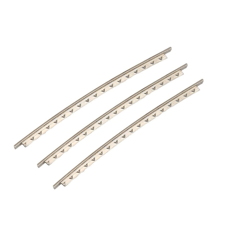Alomejor Guitar Fretwire 22Pcs 2.2mm Fret Cupronickel Wire Guitar Repair Part Copper White Color for Replacement Wires