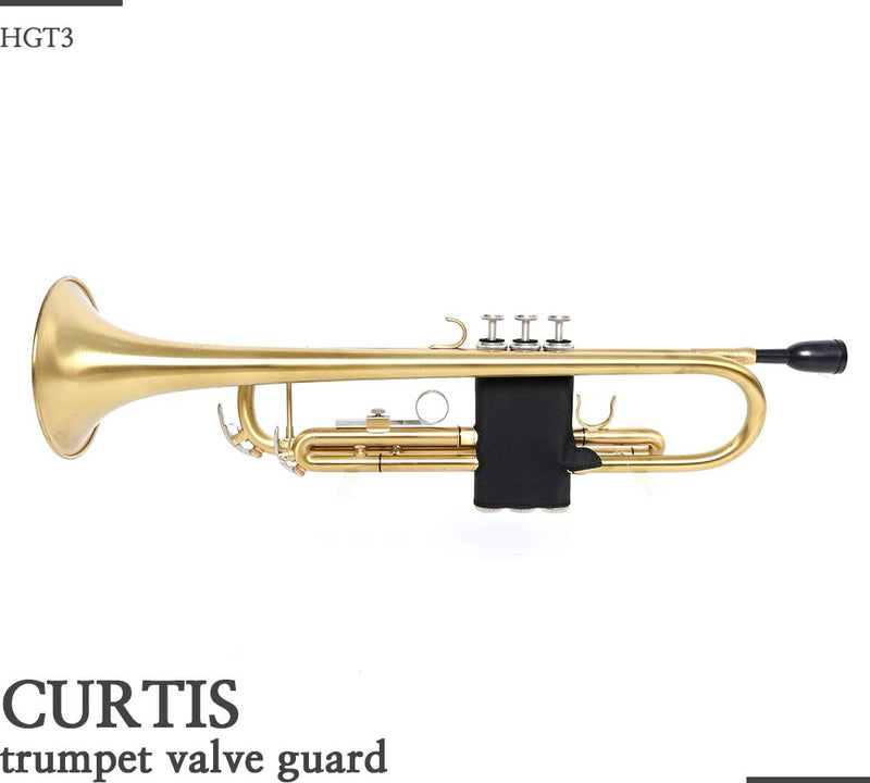 CURTIS Trumpet Valve guard/thin-material with non-slip
