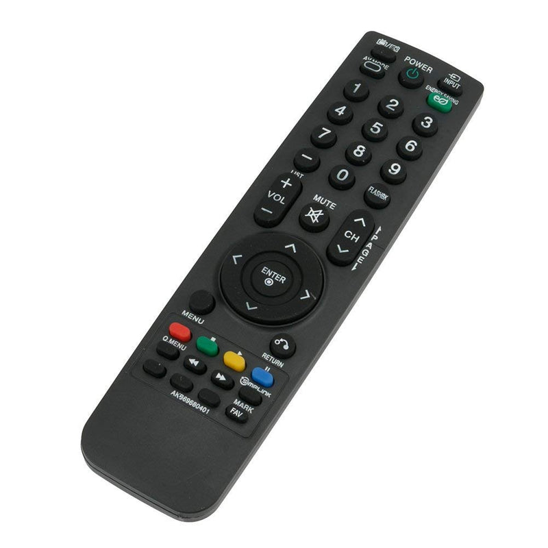 ALLIMITY AKB69680401 Replaced Remote Control Fit for LG TV 19LH20 19LU55 22LH20 26LU55 27LU55 32CL20 32CL40 37LH30 37LH40 37LH41 37LH55 42LH20 42LH30 47CL40 47LF11 47LF21 47LH40 0 55LH55