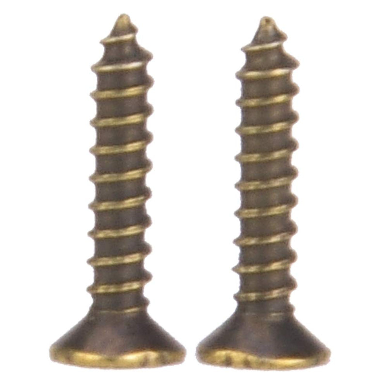 10Pcs Boxes Hasp Latch, Antique Style Bronze Buckle Alloy Lock Hoist Lock Jewelry Wooden Box Hasp Latch Lock with Screws Bronze Coloured Latch Catch