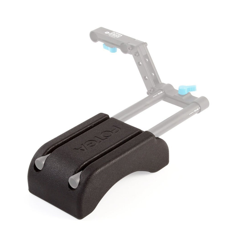 FOTGA Steady Lightweight Shoulder Mount Pad for 15mm Rod Support System DSLR Rig Video Camcorder Camera DV DC