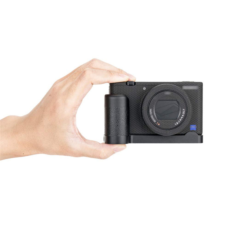 JJC Metal Hand Grip L Bracket Holder for Sony ZV-1 ZV1 Vlogging Camera