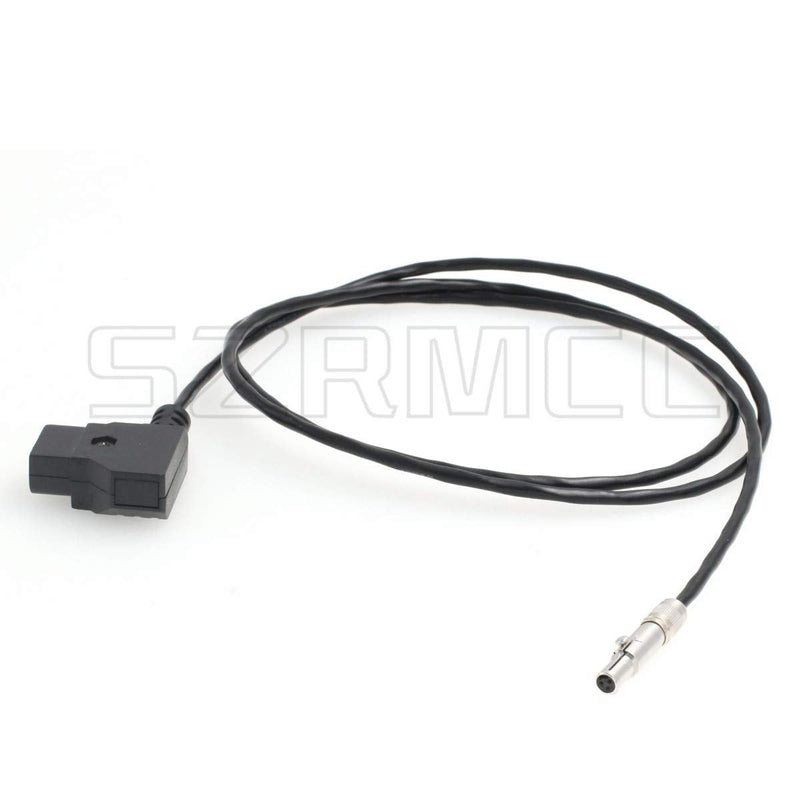 SZRMCC Neutrik Female 3 Pin to D-Tap Power Cable for Odyssey 7 7Q 7Q+ Monitor,Apollo Monitor Recorder (Straight Cable) Straight Cable