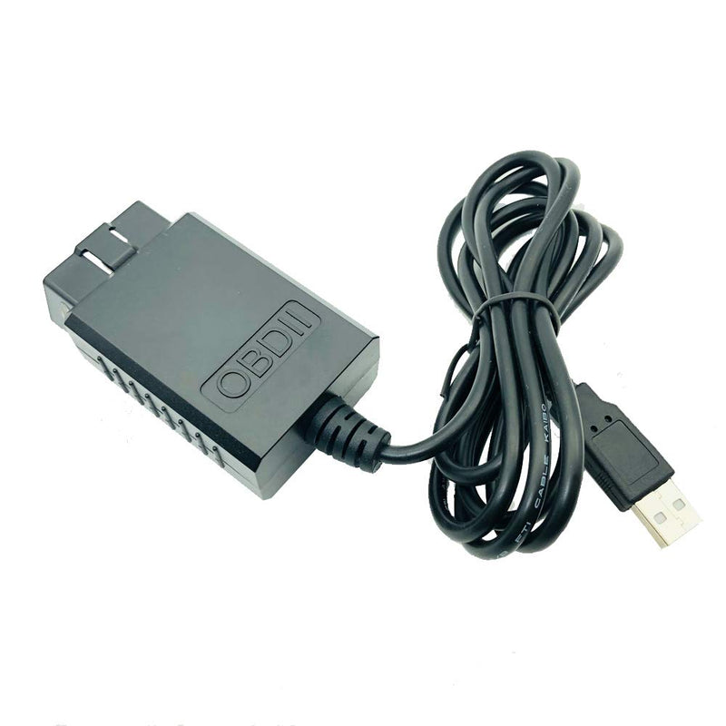 OBD2 Scanner Adapter OBD2 ELM327 USB Cable Car Code Reader Diagnostic Scan Tool Auto OBD OBDII ELM327 USB Cable V1.5 Version for Laptop PC Windows 7 XP 32 bit