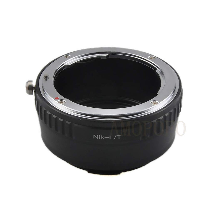 Compatible with for Nikon Nikkor F/AI/AIS/D Lens & for Leica L Mount Camera Such as T, Typ701,TL,TL2,CL (2017), SL,Typ601. AI to L/T Adapter