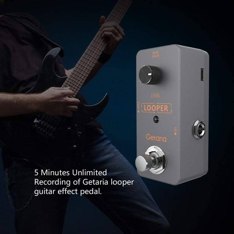 [AUSTRALIA] - Getaria Guitar Looper Effects Pedal Bypass Unlimited Overdubs Loop Station 