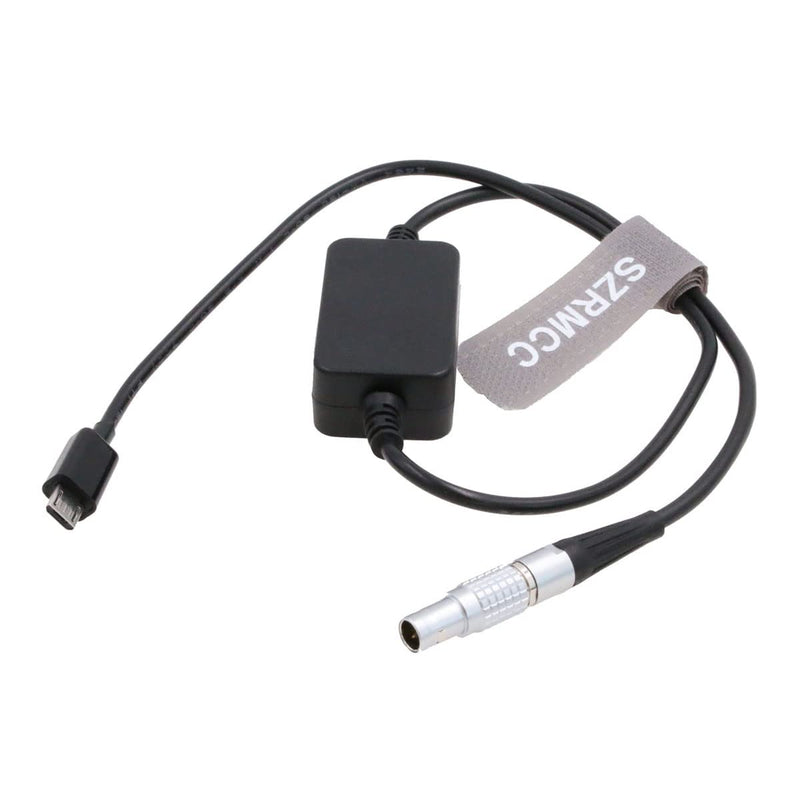 SZRMCC Nucleus Nano Follow Focus Motor or Handwheel Micro USB 5V Regulated to AUX 2 Pin Power Cable for ARRI Alexa RED Z CAM E2 Flagship Camera