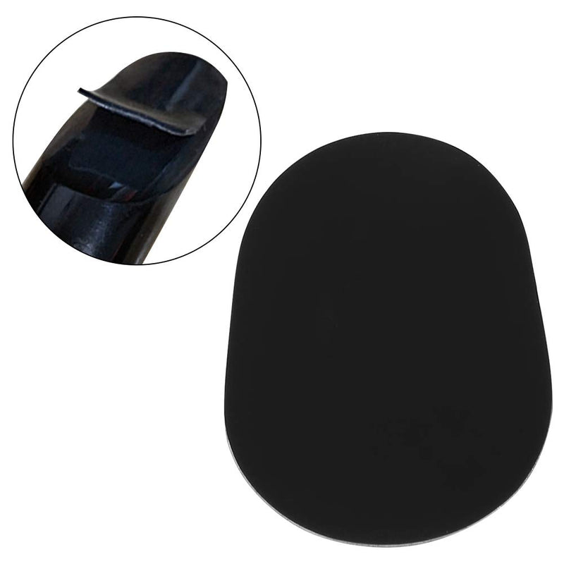 Vbest life Black Alto Saxophone Cushions, Baritones Saxophone Pads Alto Saxophone Mouthpiece Cushions Patches Pads 0.5mm