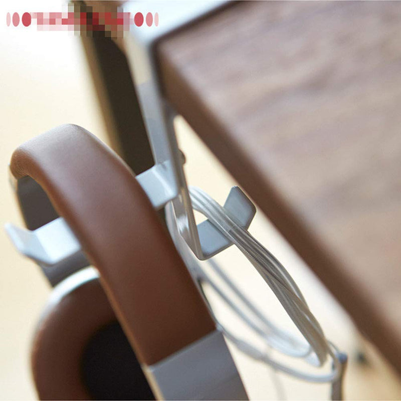 Onecut Headphone Hanger & Bag Hook, Universal Aluminum Metal Headphone Stand Holder for Bag and PC Gaming Headset & Wireless Headphone (Black) Black