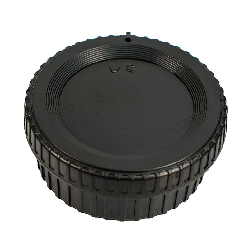 NIYI 2Sets Camera Body Cap and Lens Rear Cap Kit, Compatible with Nikon F Mount DSLR Camera Rear Lens Protector Cover and Body Protector Set