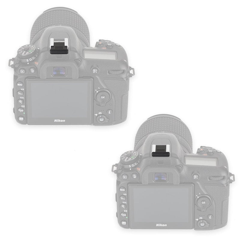 JJC 2 PCS Camera Hot Shoe Cover Cap Protector for Nikon Z9 Z50 Z7 Z6 II Z5 D6 D5 D850 D810 D780 D750 D610 D7500 D7200 D5600 D5500 D3500 Coolpix P950 P1000 Ricoh GR IIIx GRIIIx Replaces Nikon BS-1 For Nikon Cameras