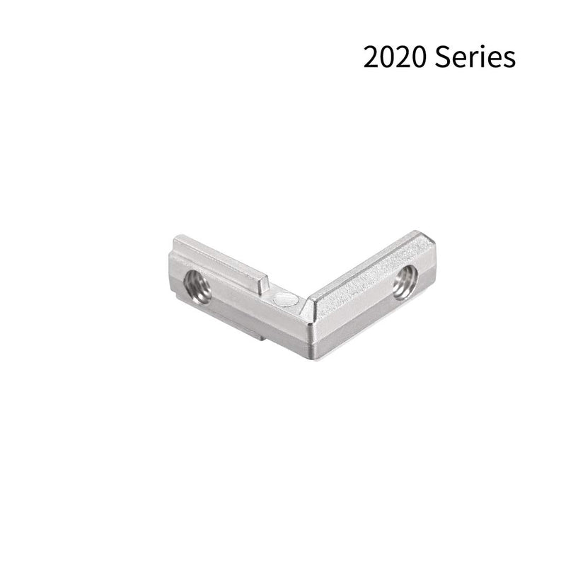 uxcell Interior Joint Bracket, Inside Corner Connector 2020 Series with Screws for Aluminum Extrusion Profile, 10 Pcs