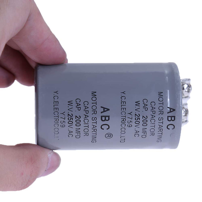 CD60A 200uF 200MFD 250VAC Motor Starting Capacitor ABC 250 VAC