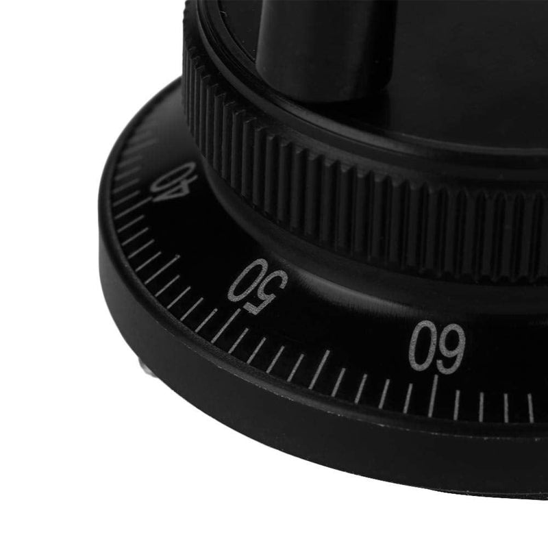 5V 60MM Hand Wheel Pulse Encoder CNC Pulse Encoder Mill Router Manual Control for CNC System Milling Machine (Black) Black